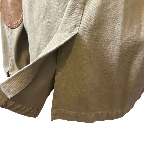 Orvis Zambezi Leather Trim Hunting Outdoor Safari Jacket Blazer Mesh Men's XL - Picture 13 of 16